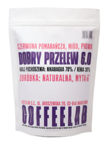 Kawa ziarnista Coffeelab Dobry Przelew 6.0 500g - opinie w konesso.pl