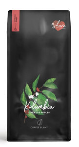 Kawa ziarnista Coffee Plant Kolumbia Finca Los Robles 1kg - opinie w konesso.pl