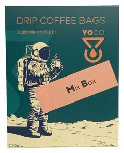 Drip-Bagi YoCo Coffee Mix Box Monosort 20x12g - opinie w konesso.pl