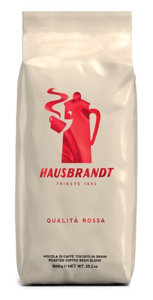 Kawa ziarnista Hausbrandt Qualita Rossa 1kg - opinie w konesso.pl