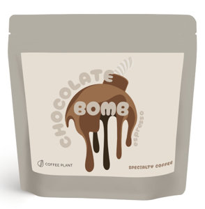 Kawa ziarnista COFFEE PLANT Chocolate Bomb 250g - opinie w konesso.pl