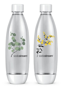 Butelki na wodę SodaStream Fuse Fresh Flowers 1l - Dwupak - opinie w konesso.pl