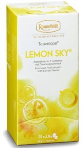 OUTLET - Owocowa herbata Ronnefeldt Teavelope Lemon Sky 25x2g - opinie w konesso.pl
